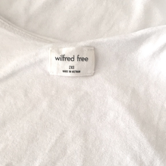 Wilfred Free White Double Layered Crop Top - Picture 5 of 9